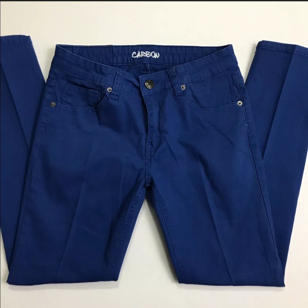 Carbon, Skinny Men’s Pants, Size 30x30, Blue